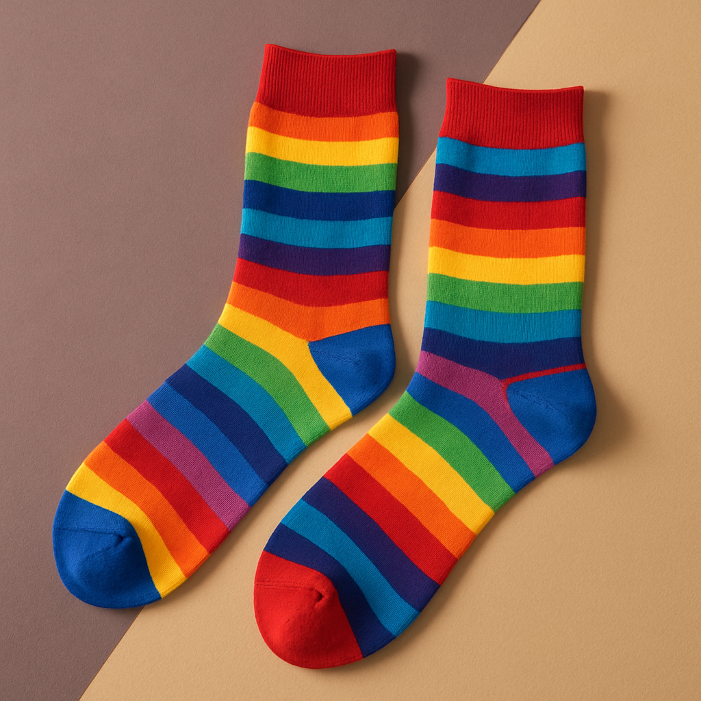 Chaussettes à rayures