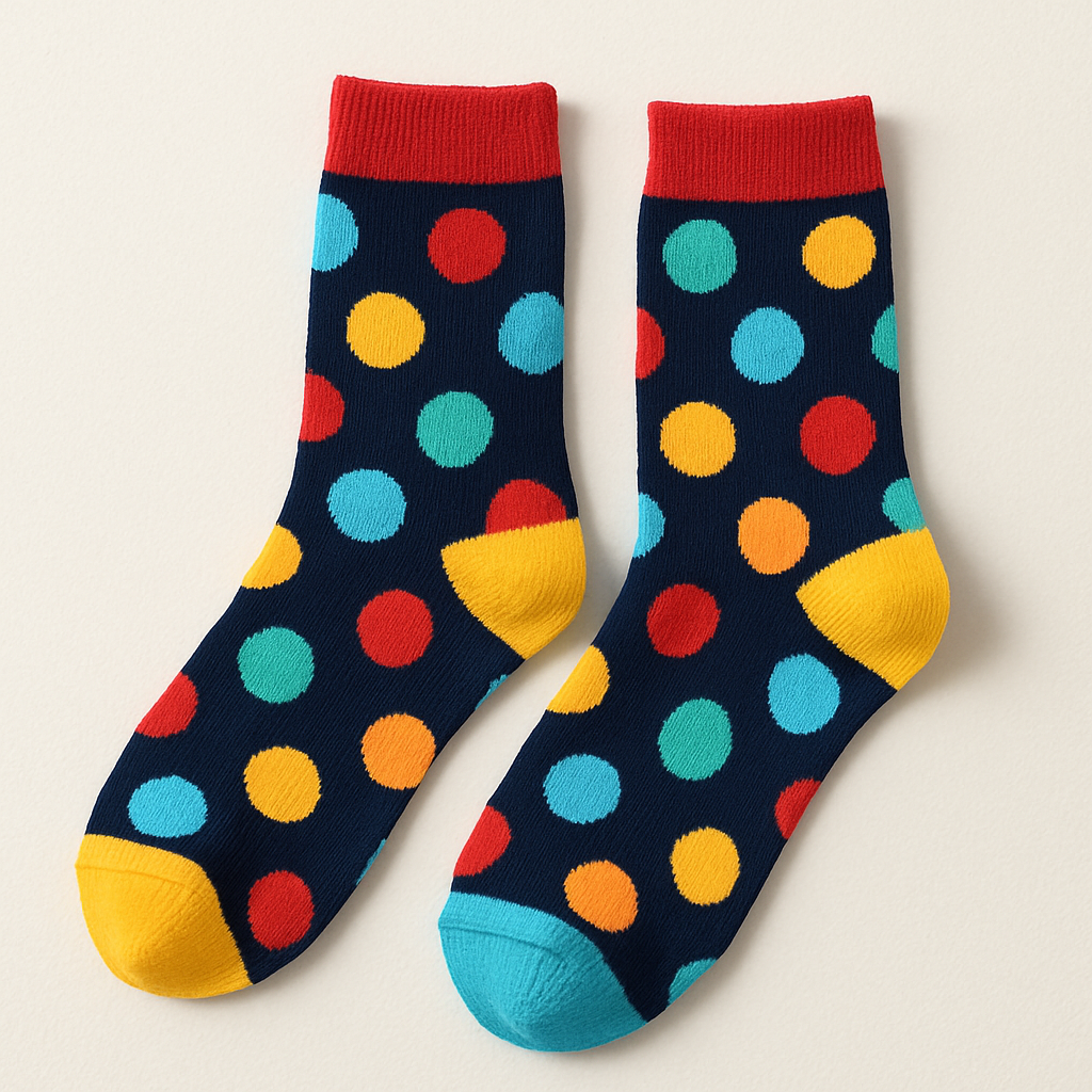 Chaussettes à pois